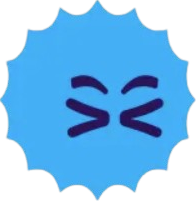 Blue Emoji